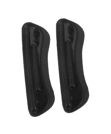 1 Pair Heel Stickers Comfortable Heel Cushions Heel Protectors for Shoes Heel Blisters Protectors Foot Supplies Heel Grips Wear-Resistant Heel Pads Comfortable Heel Liners Black 10.00X3.00X0.40CM