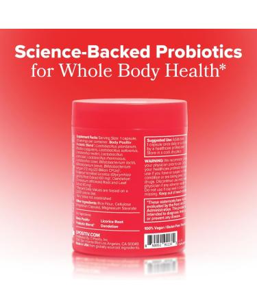 O Positiv URO Whole Body Probiotic 3-in-1 Probiotic Supporting Gut Skin and Oral Microbiomes & Digestive Health 20B+ CFUs Licorice Root Dandelion Non-GMO Vegan Gluten-Free 30 Capsules - Buy Online on GoSupps.com