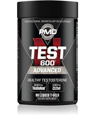 PMD Sports N-TEST 600 Nitric Oxide Booster for Men | Testofen for Lean Muscle & Strength | Estrogen Suppression | 90 Veggie Caps - Buy Online on GoSupps.com
