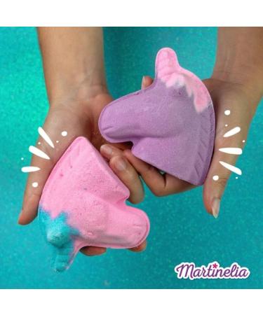 Shop Martinelia Unicorn Magical Bath Bombs | Enhancing Your Bath Experience | International Shipping Available - Buy Online on GoSupps.com