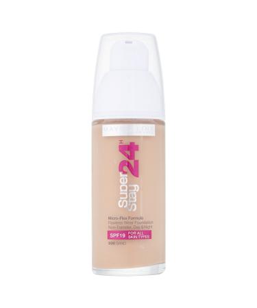 Maybelline SuperStay24H Liquid Foundation 030 Sand 30ml - Long-lasting Coverage - Buy Online on GoSupps.com