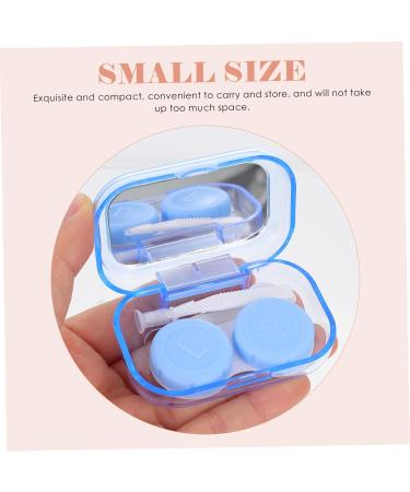 Shop LALAFINA Cartoon Pupils Contact Lens Cases 8 Boxes Travel Organizer Twizzer & Cosmetic Container Multi Colors Perfect for Eye Care - Buy Online on GoSupps.com