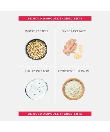 Ginger Milk Hair Repair Ampoule with Hyaluronic Acid - 6 Pack for Damaged Hair Treatment | Shop Internationally - Buy Online on GoSupps.com