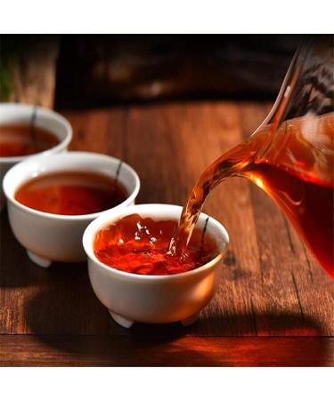 Th Pu-erh m r Th noir Gong Ting Royal Vieux g teau au th naturel Puer Yunnan 400g - Buy Online on GoSupps.com