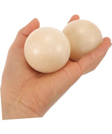 Beavorty Jade Fitness Handballs - Hand-Rotating & Massage Balls for Stress Relief | Baoding Crystal Relaxation Balls - Buy Online on GoSupps.com