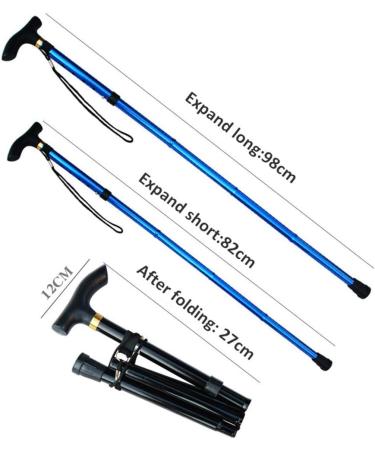 WolFum Adult Crutches Adjustable Crutches (84-93Cm) Five-Speed Adjustable Height Aluminum Alloy Material Solid and Durable Black Crutches Hello Brown - Buy Online on GoSupps.com