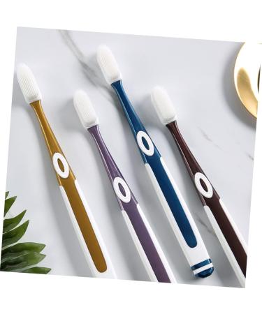 Mobestech 4-St Nano Toothbrush Replacement Heads - Silicone Travel & Household Cleaning Brush (1 Pack) - Soft Gum Care - Buy Online on GoSupps.com