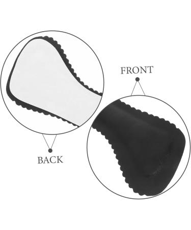 Self-Adhesive High Heel Pads - Wear-Resistant Compact Insoles | Portable Foot Pads for Comfort | Black 18.50X8.00X0.30CM - Buy Online on GoSupps.com