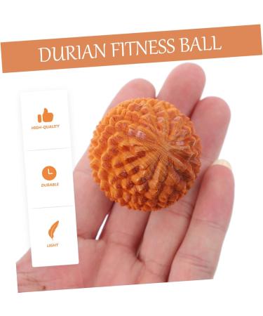 Healeved Massage Tools - 2 Piece Yellow Wooden Hand Exercise Balls | Baoding Mini Fitness Massage Spheres for Health & Relaxation - Buy Online on GoSupps.com