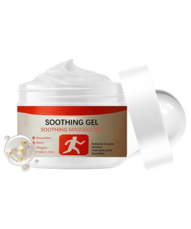 Gel pour articulations du genou Gel de massage absorption rapide soulagement musculaire non gras mat riau infus d'aloe de qualit sup rieure avec fonction de refroidissement soin du corps