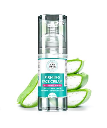 Face Lift Cream - Hydrating & Firming Face Tightening Cream for Women with Algae Extract & Peptides | 30ml - Buy Online on GoSupps.com
