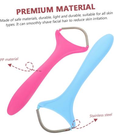 STOBAZA 2 pi ces pilateur Facial Ressort Portable pour Femmes pilation Du Visage L ger et Facile Utiliser pilateur Manuel pour Poils Ind sirables - Buy Online on GoSupps.com