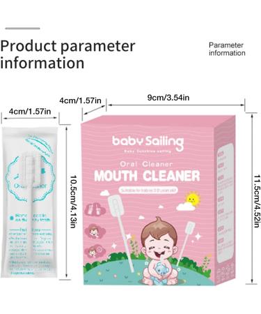 Uozonit Baby Gauze Tongue Cleaner | 30 Portable Tongue Cleaners for Dental Care in Babies & Children - Buy Online on GoSupps.com