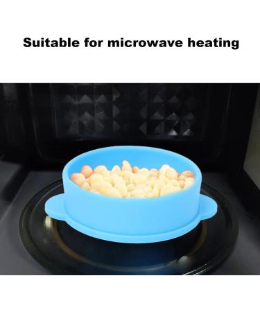 Silicone Wax Heating Insert & Bowl | Reusable Wax Warming Accessories (Blue) - Ideal for Wax Warmers | International Shipping - Buy Online on GoSupps.com