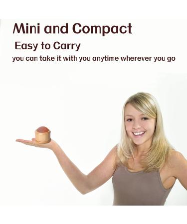 Natural Himalayan Salt Massage Ball - Muscle Roller for Back Shoulders Neck & Body Relaxation | Stress Relief Massage Stones - Buy Online on GoSupps.com
