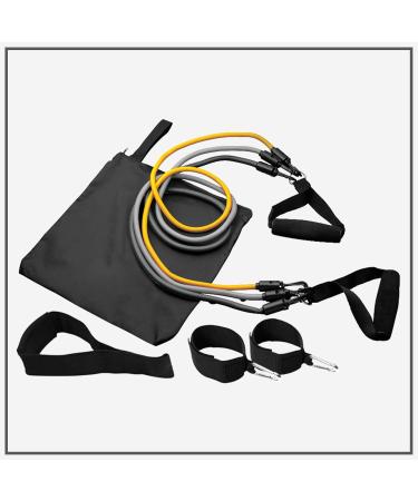 Econofitness Adjustable Resistance Fitness Kit with 3 Adjustable-Resistance Exercise Bands Handles and Ankle Straps Workout Bands for at-Home Fitness Strength Training and Physical Therapy - Buy Online on GoSupps.com
