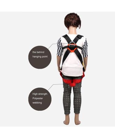 Kids Flower Sea Full Body Climbing Harness - Safe Guide Harness for Mountaineering and Rock Climbing - S(4-10years) - Buy Online on GoSupps.com