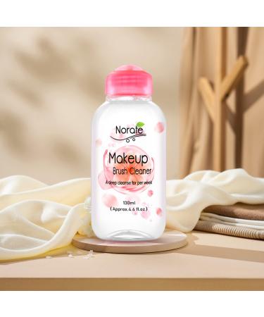 Norate Makeup Brush Cleaner Solution - Gentle Formula for Makeup Brushes, Sponges, and Powder Puffs - 4.4 FL.OZ - Buy Online on GoSupps.com