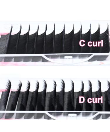 Nagaraku Easy Fans Eyelash Extensions - 3 Layers Mixed Length Self-Fan Self-Blooming 0.03 C Curl (9-11-13mm) - Rapid Soft Pre-Glued False Eyelashes for International Shipping - Buy Online on GoSupps.com