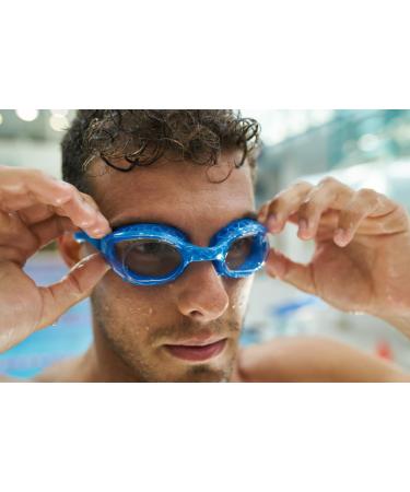 Buy Arena Air-Soft Anti-Fog Swimming Goggles | Unisex UV Protection | Wide Glasses & Self-Adjusting Nose Brace - Transparent Clear - Buy Online on GoSupps.com