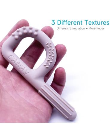 Sensory Chew Toys for Autistic Kids (3 Pack) - Silicone Teether Sticks for ADHD & SPD - Hand-Held Oral Motor Stimulation Tool - Buy Online on GoSupps.com