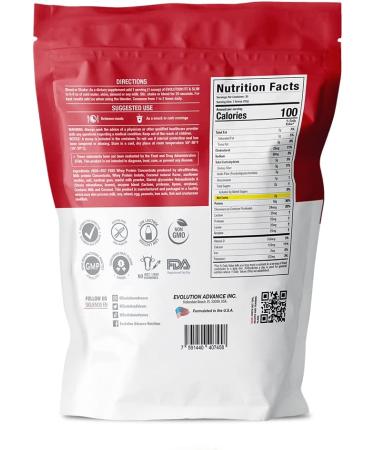 Evolution Advance Fit & Slim Blend - Grass Fed Whey Protein with Glucomannan Inulin Fiber - High Protein & Fiber, Pure & Keto Approved - Non GMO, Stevia Sweetened - 2 Pounds (Coconut) - Buy Online on GoSupps.com
