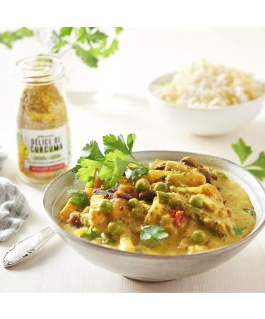Turmeric Delight - Spice Mix - Exclusive Recipe - Ideal for Curry and Home Preparations - Packaged in France - Aromatic Spice - Buy Online on GoSupps.com