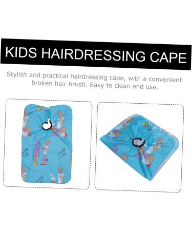 DOITOOL Children's Hair Cutting Cloth Toddler Shawl Hair Dye Pongee Material - Buy Online on GoSupps.com