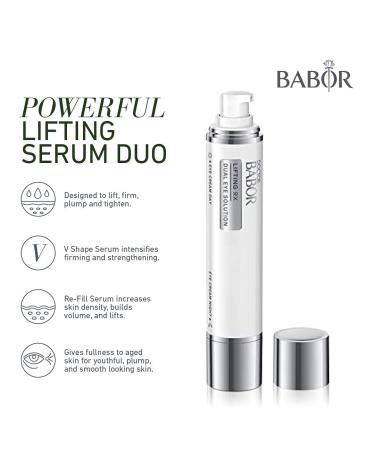 DOCTOR BABOR LIFTING RX Dual Eye Solution - Anti-Aging Day & Night Serum for Wrinkles, Crow's Feet & Dark Circles - Hydro-Filler & Re-Charge Complex - Fragrance Free - Buy Online on GoSupps.com
