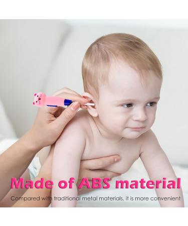 LED Earwax Remover Tool - Luminous Earplugs Cleaning Kit for Adults, Children, Babies (Pink) - Buy Online on GoSupps.com