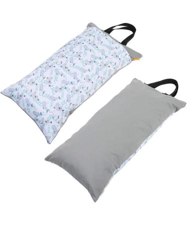 Garosa Waterproof Diaper Bag for Newborns - Large Capacity Hanging Wet Dry Cloth Baby Inserts Nappy Laundry Storage Bag (#4) - Buy Online on GoSupps.com