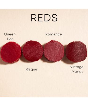 Honeybee Gardens Truly Natural Lipstick Bombshell - Vegan, Gluten Free, Cruelty Free | Hydrating & Long-wearing - Buy Online on GoSupps.com