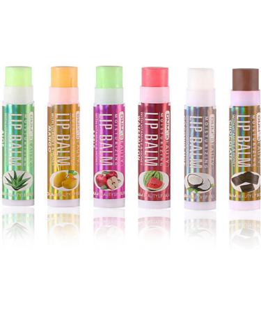 2 in 1 Rouge Baume l vres color Peach Shine Baume a levres teinte Transparent Changement hydrater Adoucir Longue Tenue dur e imperm able Maquillage Cadeau Femme Filles Pack de 6 - Buy Online on GoSupps.com