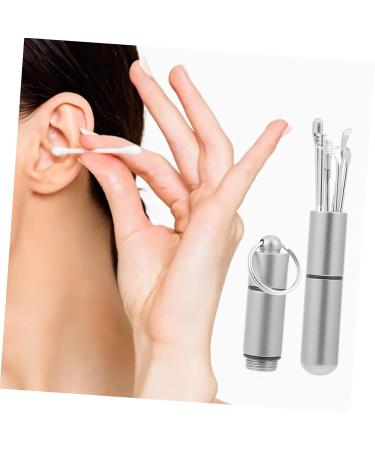 OATIPHO 6-Piece Ear Wax Remover Kit Portable Ear Cleaning Tools for Home Use and Travel Includes Soft Tips - Buy Online on GoSupps.com