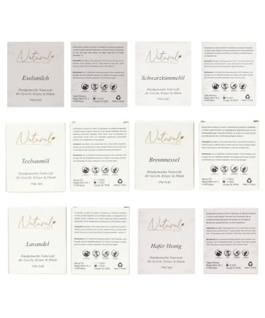 6x Natural Cilt Soap Gift Set - 100% Handmade Certified Natural Shower Soap for All Skin Types - Eco-Friendly & Ingredient-Safe - HAY SET 100g (6 Pack) - Buy Online on GoSupps.com