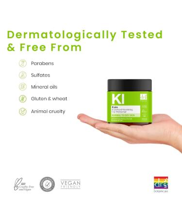 Dr Botanicals Kale Superfood Nourishing Day Moisturiser 60ml | Apothecary Collection | International Shipping - Buy Online on GoSupps.com