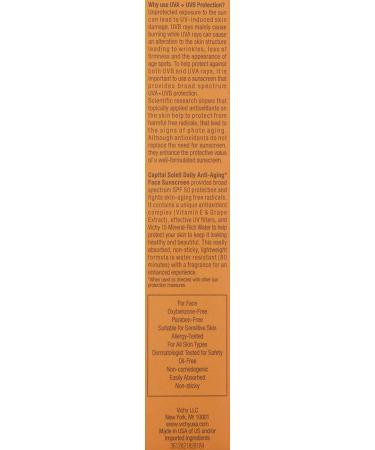 Vichy Capital Soleil Face Sunscreen SPF 50 | Anti Aging Sunblock with UVA/UVB Protection | Daily Sunscreen for Sensitive Skin | Travel Size, Oxybenzone Free - Buy Online on GoSupps.com