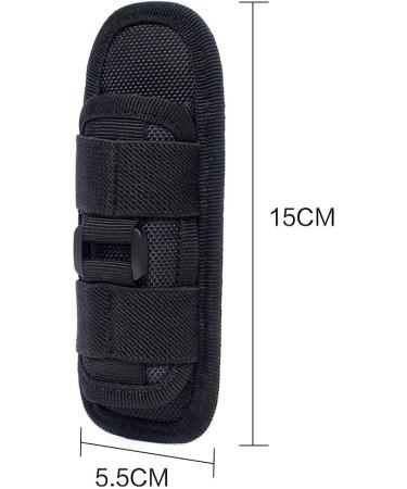 Wynex Tactical Flashlight Pocket Holster | 360-Degree Rotatable Belt Clip & Carabiner Case for International Shipping - Buy Online on GoSupps.com