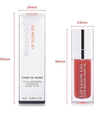  Hitburu Lip Oil Gloss Lip Makeup Non-Stick Formula Subtle Shine with a Sheer Liquid Lipstick that Locks in Moisture to Prevent Chapped Lips - Buy Online on GoSupps.com