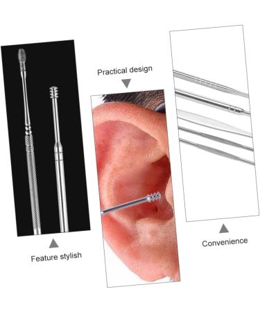 3 Sets 6-Piece Ear Cleaning Set with Pro Tools - Spiral Spring Ear Cleaner & Ear Wax Remover Kit - Buy Online on GoSupps.com