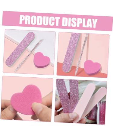 minkissy 20 Sets Nail Kit Multi Function Tool Mulitool Tools Nail File Nail Art Files Pedicure Polishing File 3 Piece Set Crystal Stick Three Piece Suit Toolkit Plastic 9.00X1.80X0.20CM As Shown - Buy Online on GoSupps.com