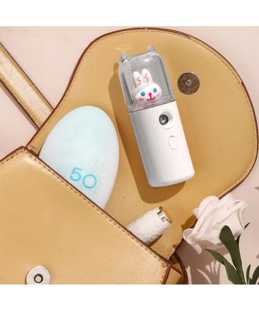 dijiusidy USB Sprayer Maker Portable 30ml Mini Humidifier Fogger Face Steamer Traveling Camping Atomizer Beauty Instrument Type 2 White - Buy Online on GoSupps.com