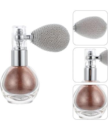 SOESFOUFU 2pcs Spray Glitter Body Highlighter Powder Makeup Highlighting Powder Shimmer Powder Glass Bottle - Buy Online on GoSupps.com