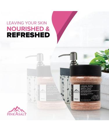 Pink Himalayan Bath Salt for Acne & Irritated Skin - Citrus Essential Oils - 19.4 OZ - Buy Online on GoSupps.com