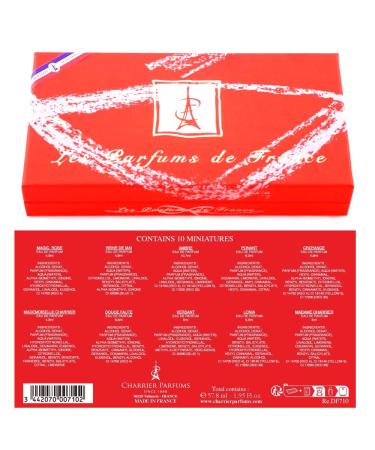 10 Eaux de Parfum Luxurious Gift Box - 57.8 ml - Made in Provence France - Buy Online on GoSupps.com