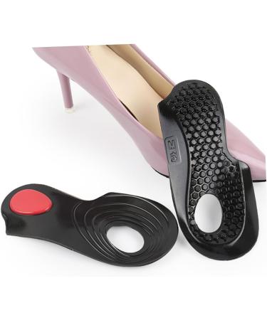 Mobestech 2 Pairs Heel Insoles - 3/4 Orthotic Inserts & Arch Support for High Heels | Silicon Foot Pads & O/X Leg Correction - Magnetic Massage Foot Support - Buy Online on GoSupps.com