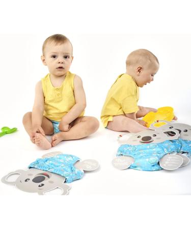 PSS! Baby Swim Diaper - Little Turtles Model M (3-8 kg) - Unisex Multi-Colored Absorbent Reusable & Waterproof - 1 Piece - Buy Online on GoSupps.com