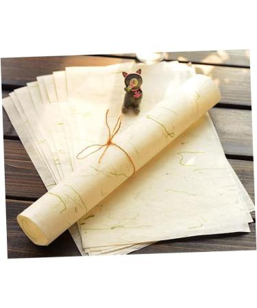 Operitacx 80 Sheets Rice Paper Red Sumi Drawing Letter Painting Practice Paper Calligraphy Paper Japan Plant - Buy Online on GoSupps.com