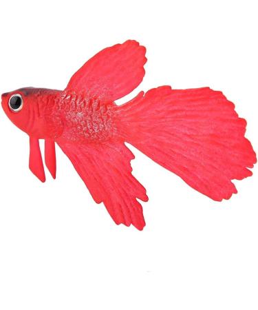 Buy Red Betta Fish | Floating Artificial Fish Decorations for Aquariums | International Shipping Available - Buy Online on GoSupps.com