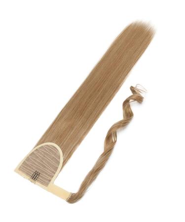 Sego Long Curly Clip-In Ponytail Hair Extension Real Hair Wrap Ash Brown & Bleach Blonde Mix 58.5 cm - Buy Online on GoSupps.com